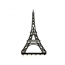 Wieszak na ubrania PARIS wykonany z metalu