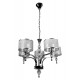 LAMPA WISZĄCA JEWELLERY, P1550-05A-F4B3, P1550-05A Zuma Line, żyrandol, klasyczna lampa, lampa glamour, zuma line