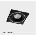 Lampa SIMON S NC1767SQ-BK/CH Black / chrome IP Azzardo