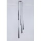 Lampa STYLO 5 pendant MD 1220A-5 chrome metal/glass Azzardo