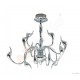 Lampa SNAKE pendant MD 6230-12 chrome metal Azzardo