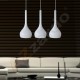 Lampa SOUL 3 pendant LP 5114-3WH white iron/glass Azzardo