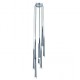 Lampa STYLO 8 pendant MD 1220A-8 chrome metal/glass Azzardo