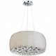 Lampa QUINCE 50 pendant LC1056-6 opal glass/ metal/chrom Azzardo